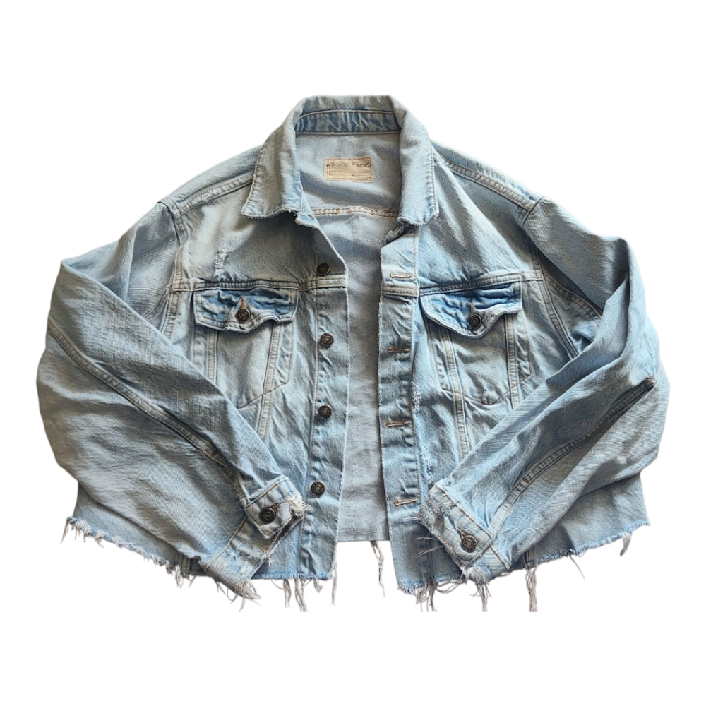 We The Free, Free People Denim Jacket, Medium